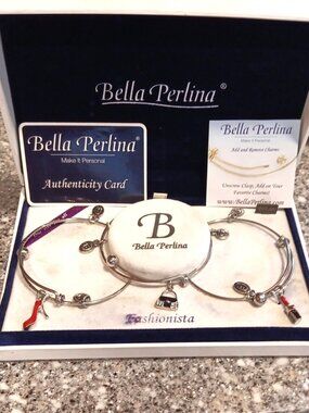 Bella Perlina Charm Bracelet Set